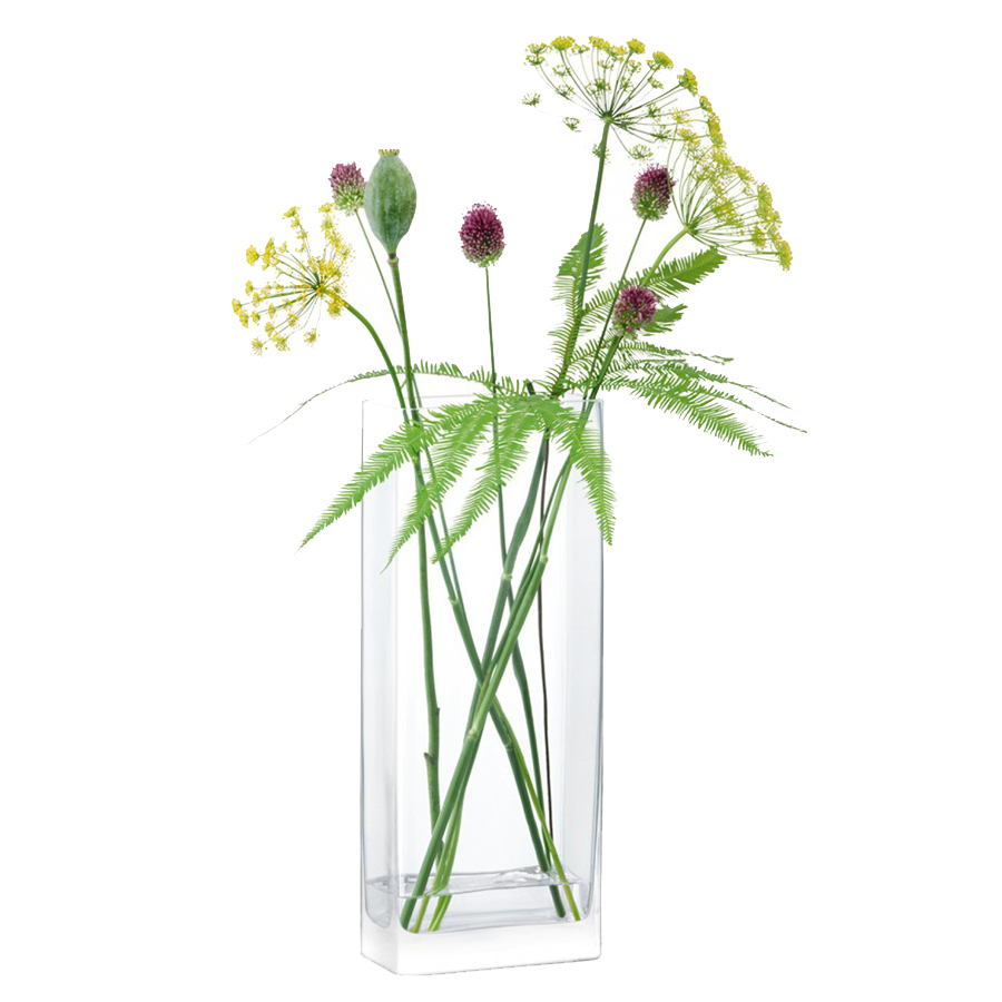 Ваза прямоугольная 50х20х10 см прозрачная Modular LSA INTERNATIONAL ДИЗАЙНЕРСКИЕ 253412 Прозрачный  - Вид №4