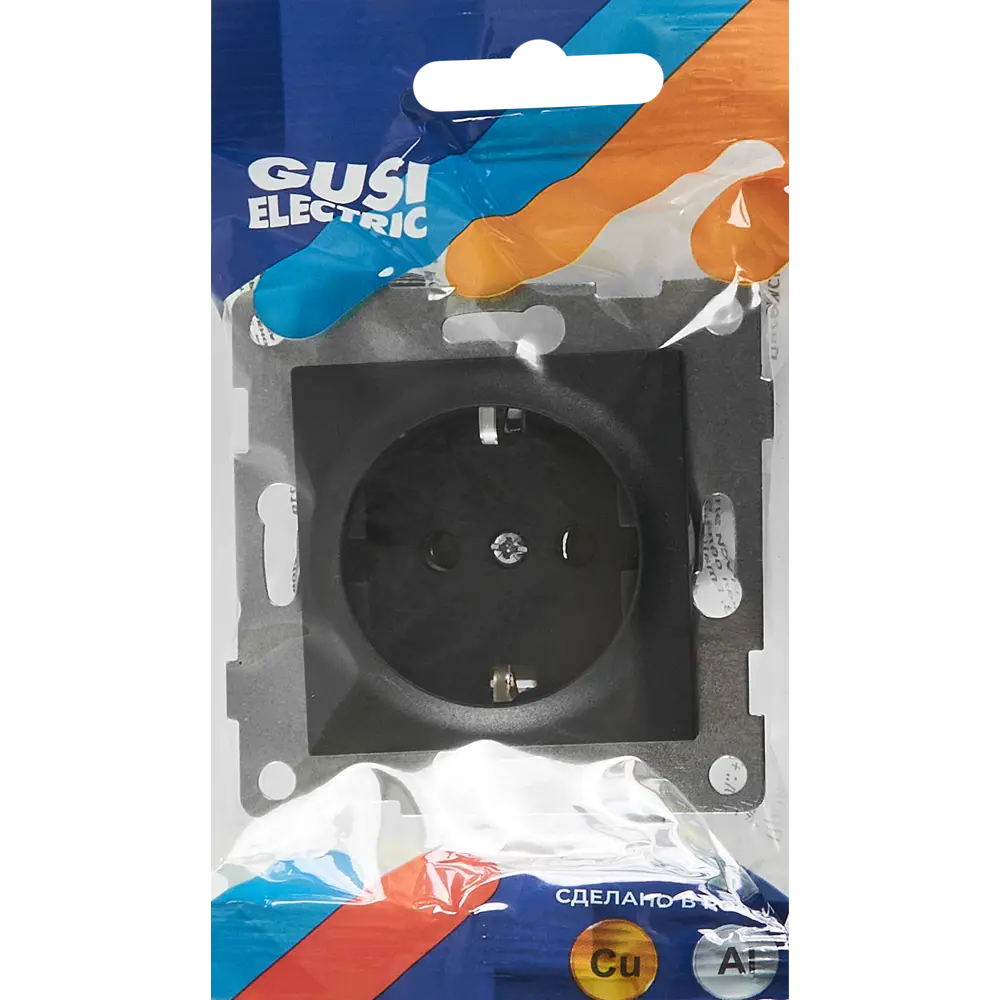 Розетка GUSI Electric Ugra встраиваемая с защитой IP44 88579706 STLM-1115993 - Вид №5