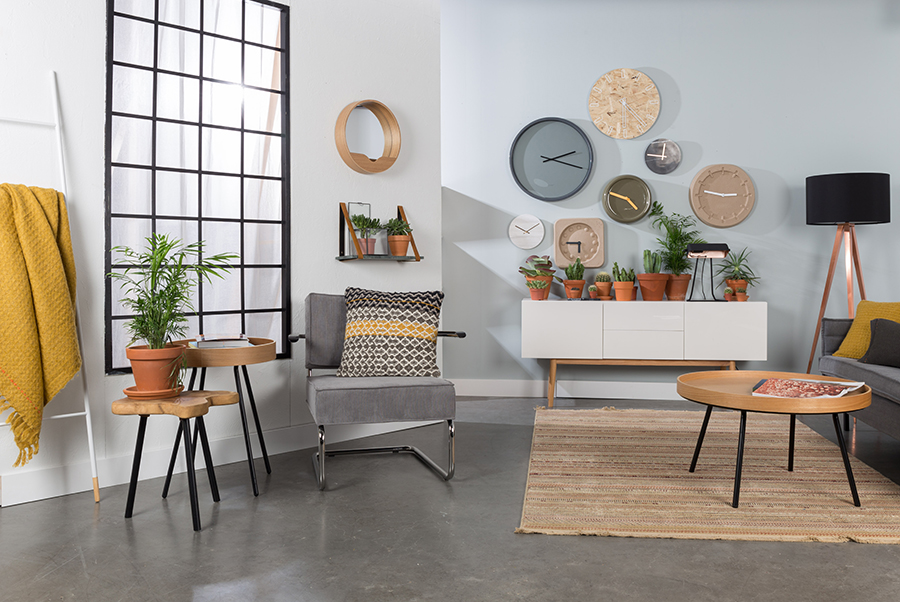 Часы Time Bandit серые Zuiver 8500007 - Вид №3