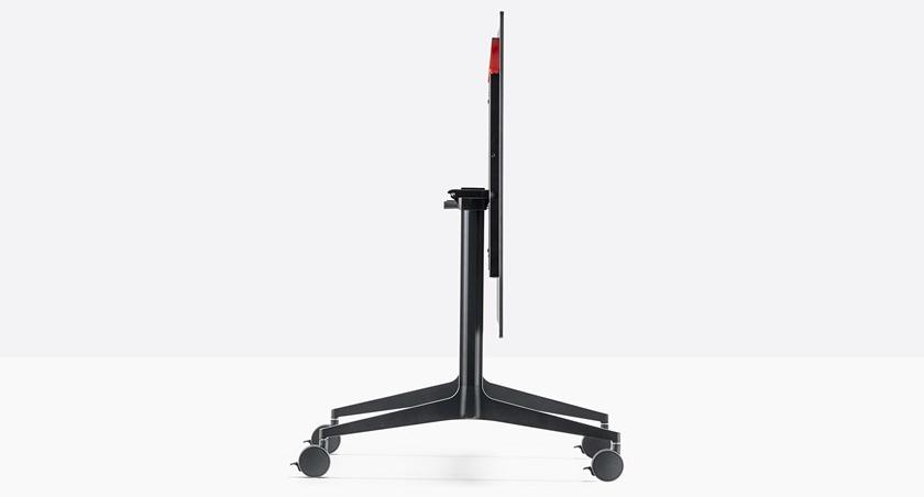 Pedrali Прямоугольный складной металлический стол на колесиках sun-id-1436672 - Вид №2