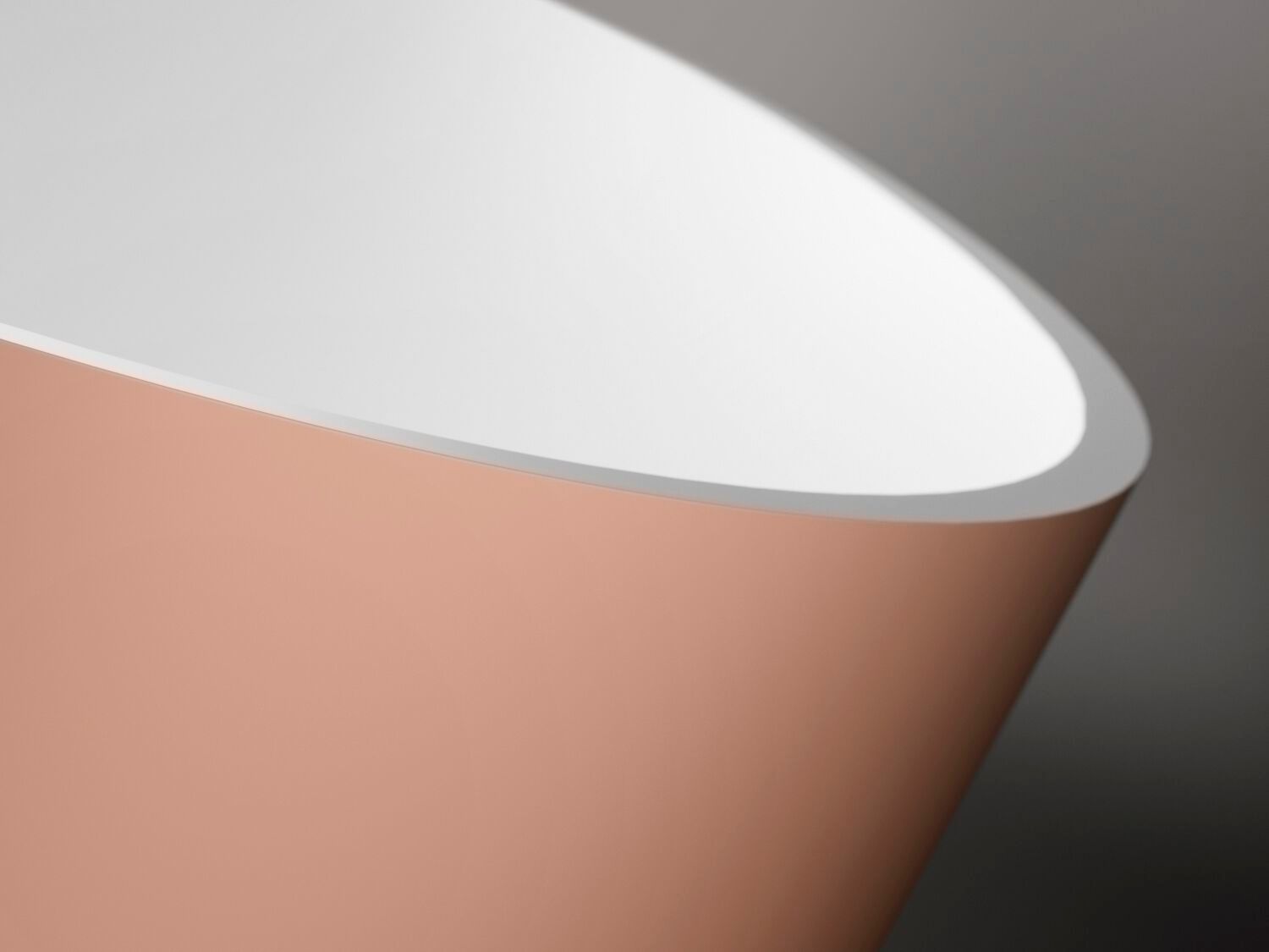 Овальная ванна в центре комнаты в твердой поверхности Gruppo Treesse мебель для ванной комнаты-отдельно стоящие ванны ARCH-00027375 - Вид №10