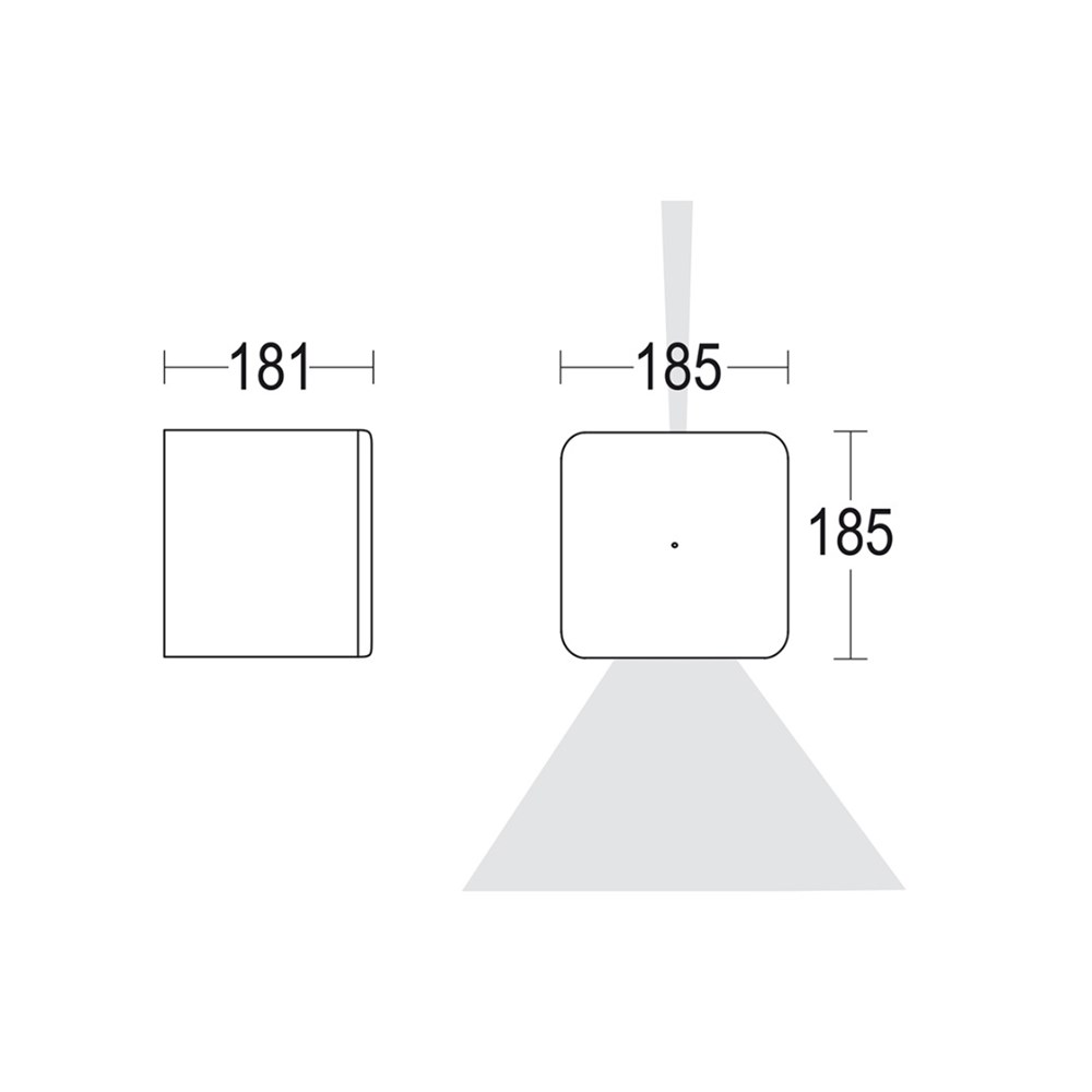 MaxiBivio 1 L - 1 LE Ghidini Bivio .05 Темно-Cерый (Матовый)  - Вид №1