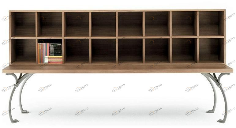 Poltrona Frau Книжный шкаф из орехового дерева La collezione - tavoli e sedie sun-id-1404325