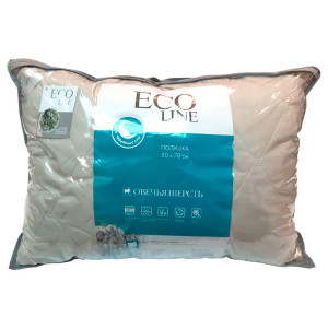 90401753 Подушка ECOLine 50x70 см овечья шерсть STLM-0215351 ЦВЕТНЫЕ СНЫ
