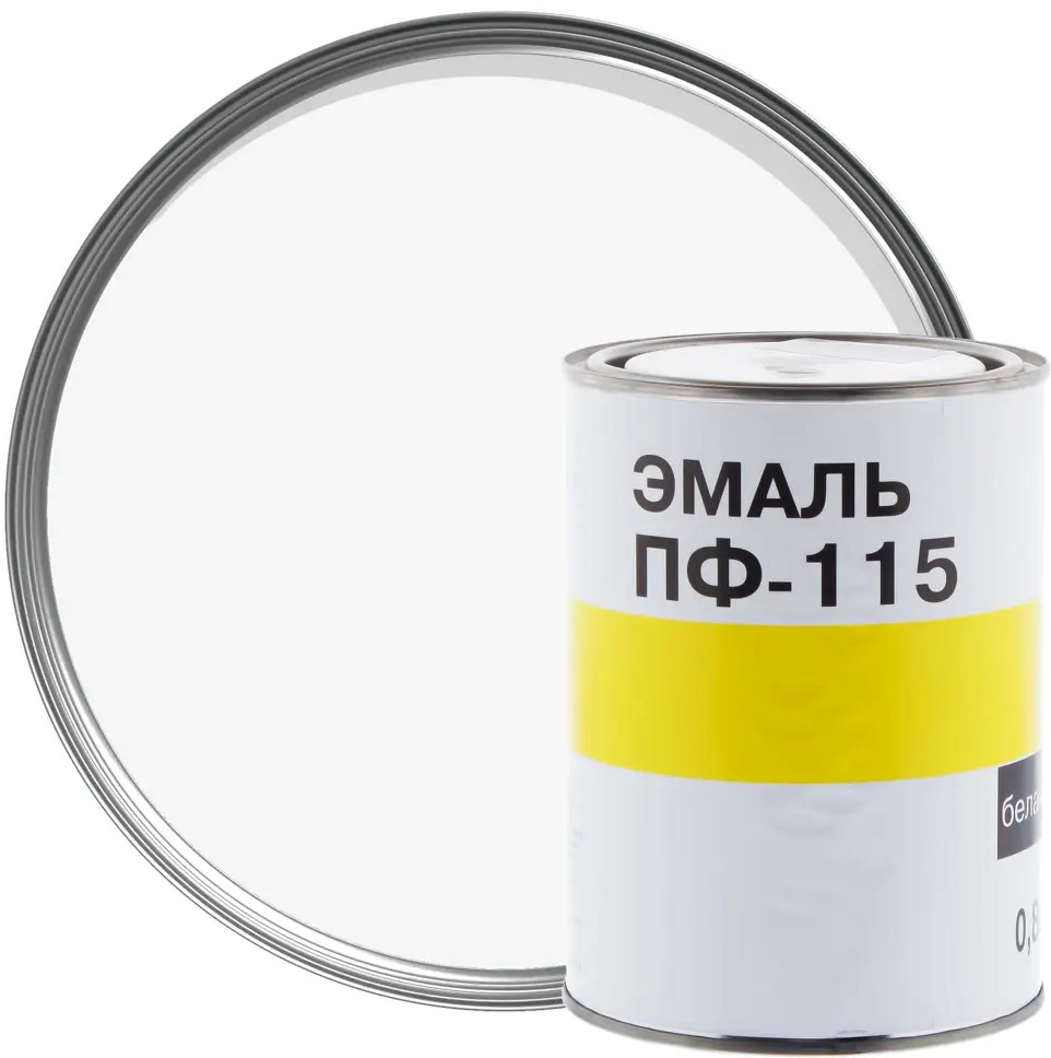 EMPILS Эмаль ПФ-115 Белая глянцевая для внутренних и фасадных работ 15795951