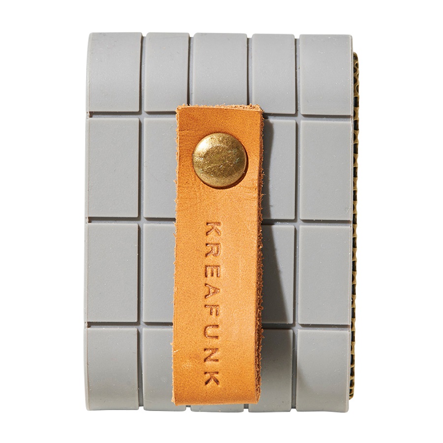 Колонка беспроводная с ремешком aMOVE серая KREAFUNK KFNG69 - Вид №7