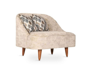 Тканевое кресло без подлокотников