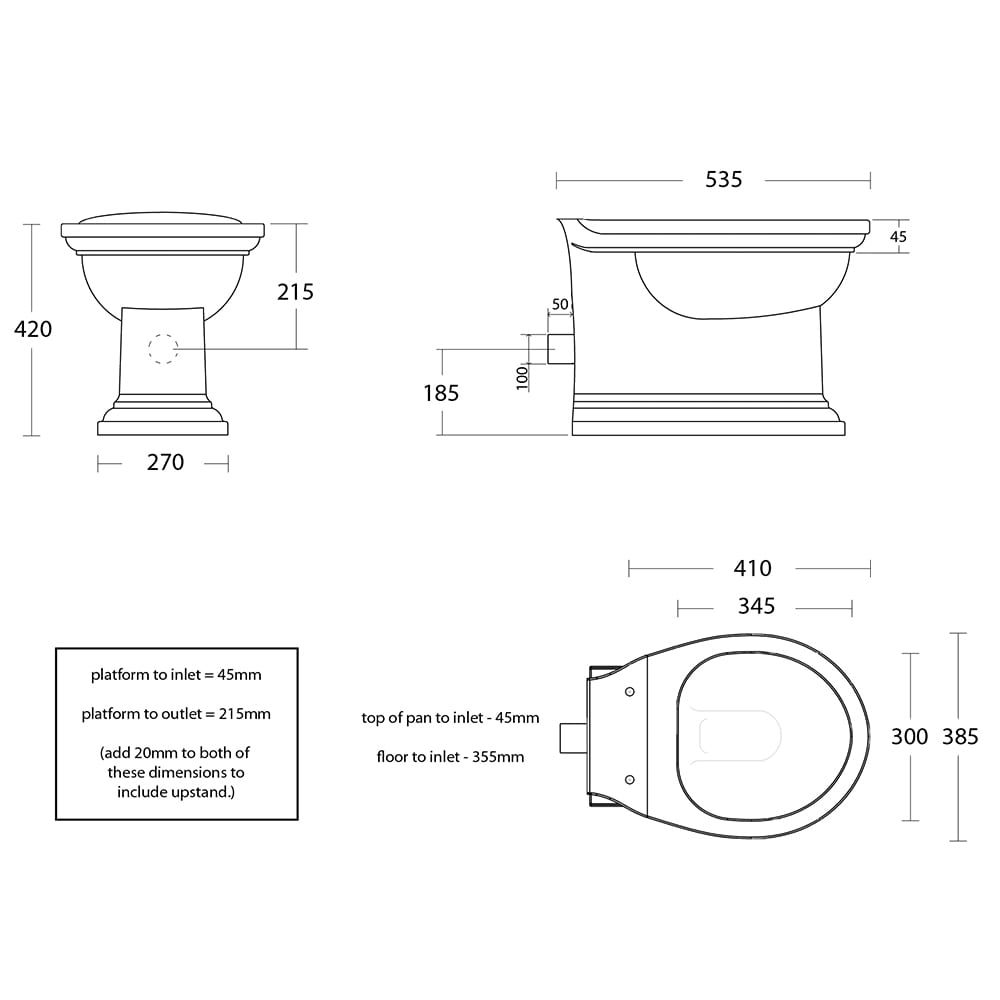 IMSR22 Кастрюля Carlyon Back To Wall Pan Carlyon Imperial  - Вид №2