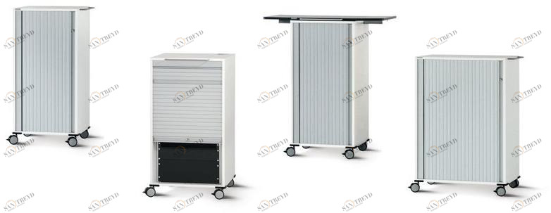 Wiesner-Hager Офисный шкаф на колесиках с замком Float_fx sun-id-1401980