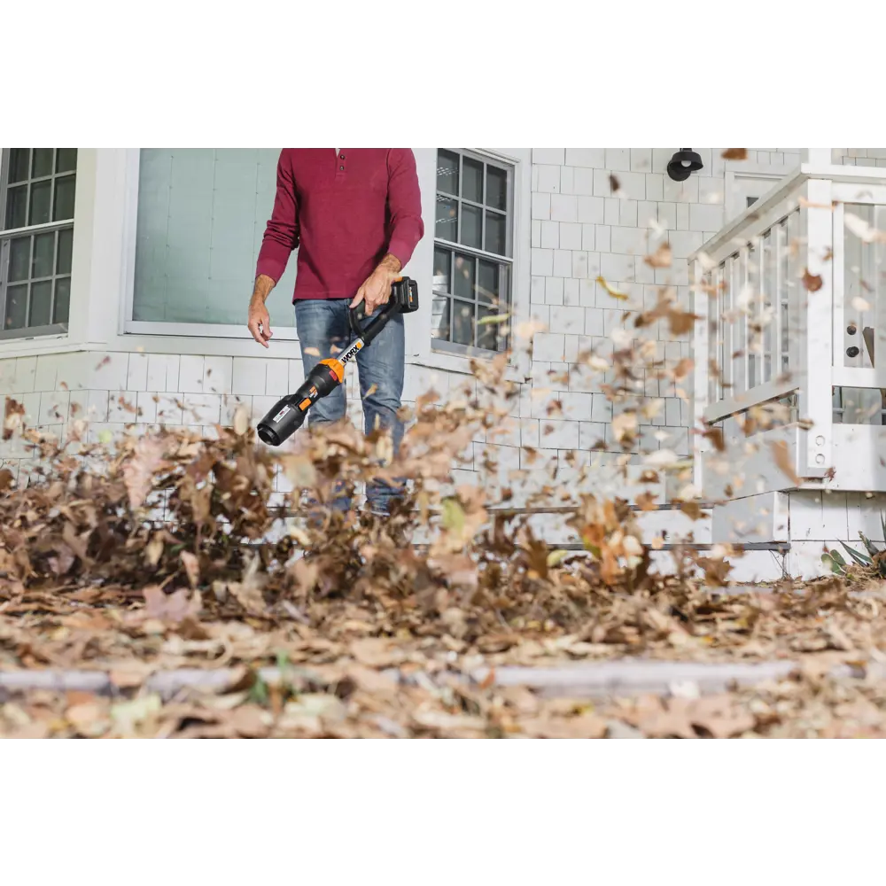 Воздуходувка аккумуляторная Worx WG543E 20 В АКБ 4 Ач и ЗУ в комплекте STLM-2013727 - Вид №7