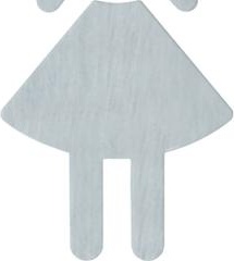 710XA.150.2 значок женщина HEWI Türzubehör 