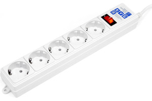 15548649 Фильтр-удлинитель B 3м 5роз. белый SPG-B-10-WHITE Power Cube