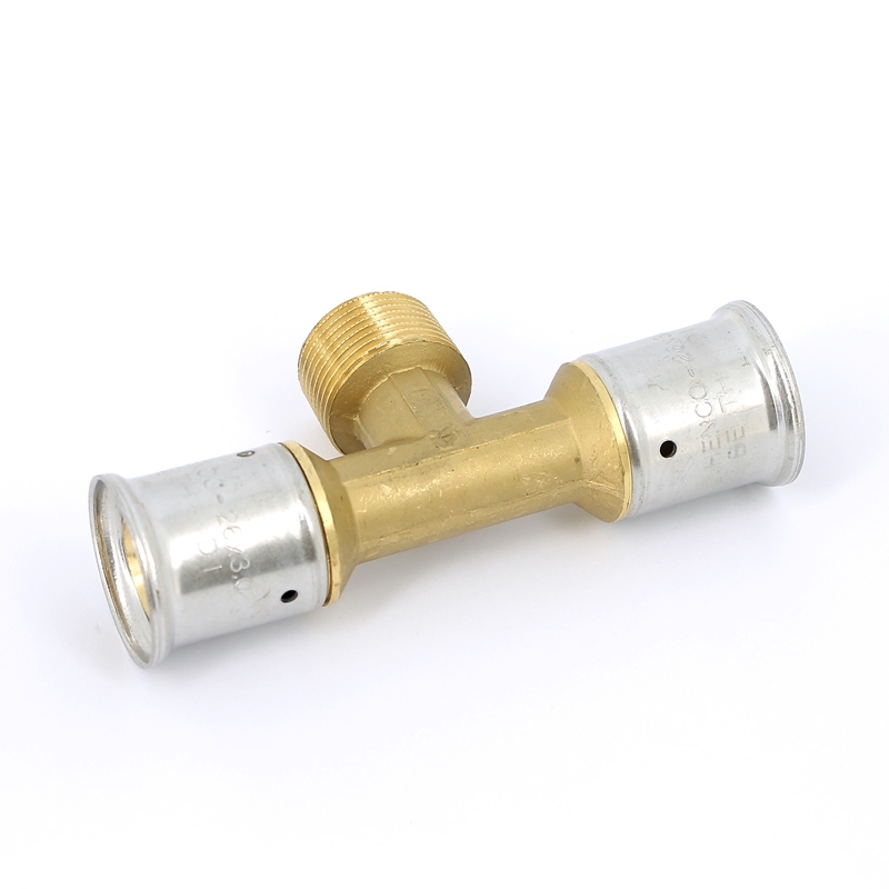 Тройник НР пресс HENCO 26x3/4"x26 14P260526 - Вид №2