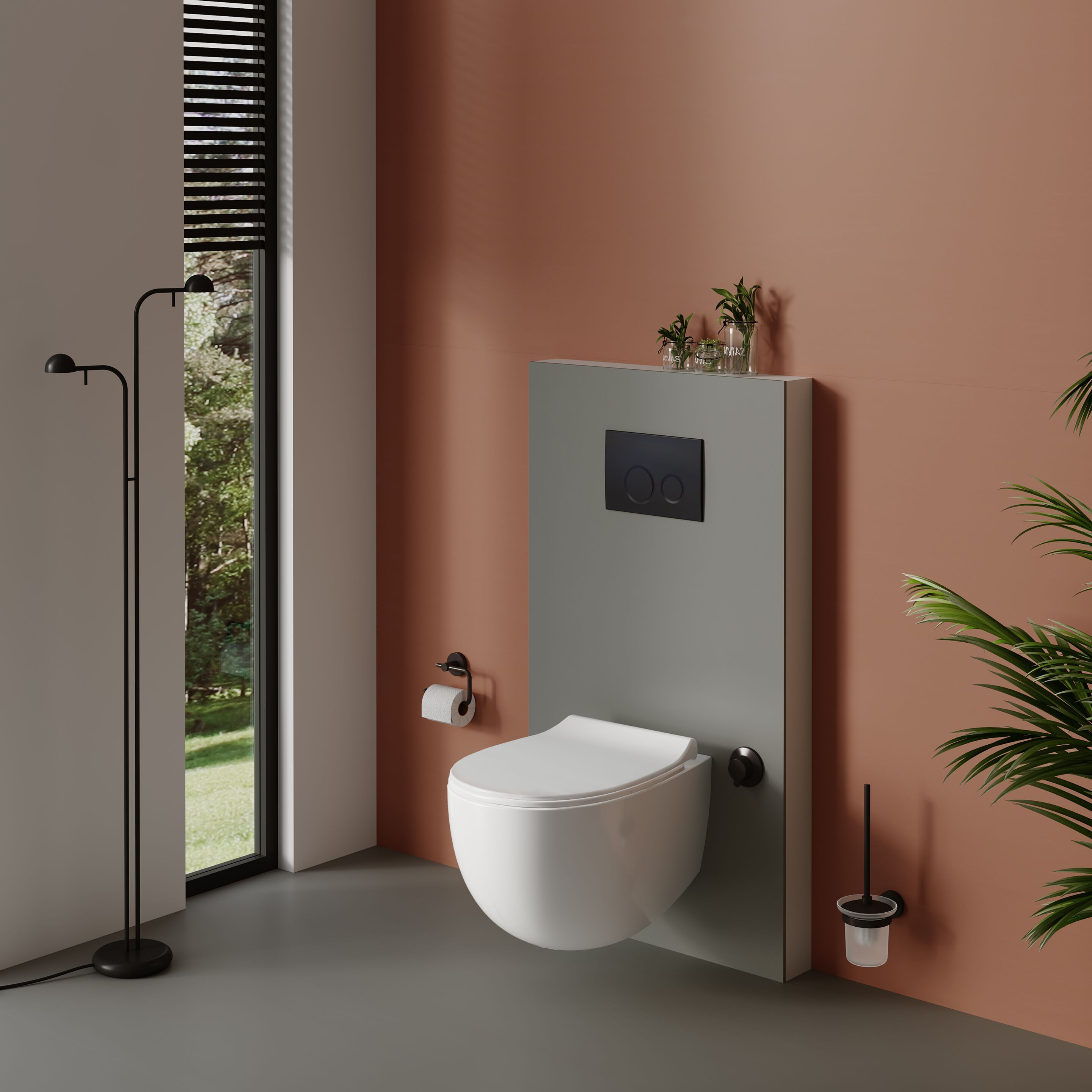 Подвесной туалет без бриды Kaleseramik сантехника ARCH-00041827 - Вид №1