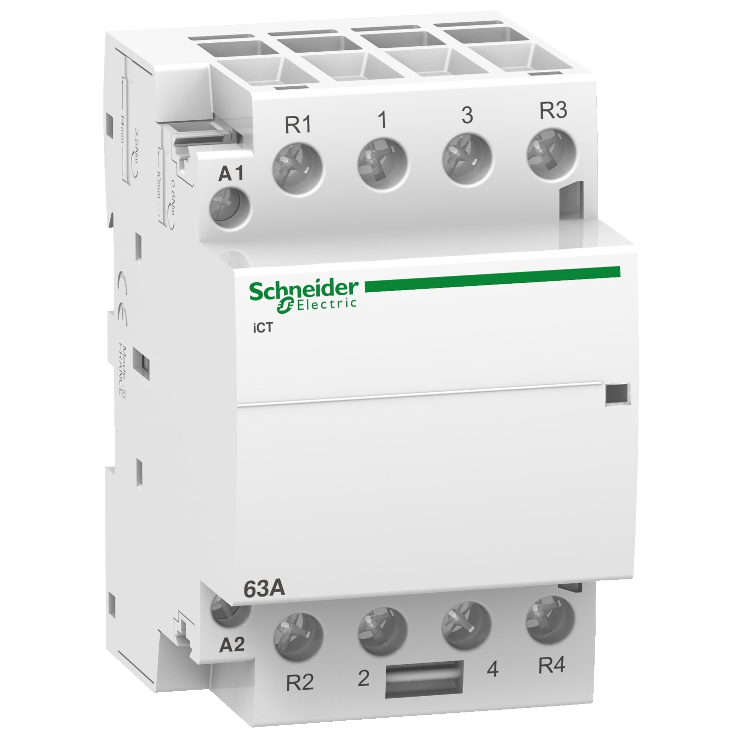 A9C20868 Модульный контактор iCT 4P 63А 400/240В AC Schneider Electric Acti 9 