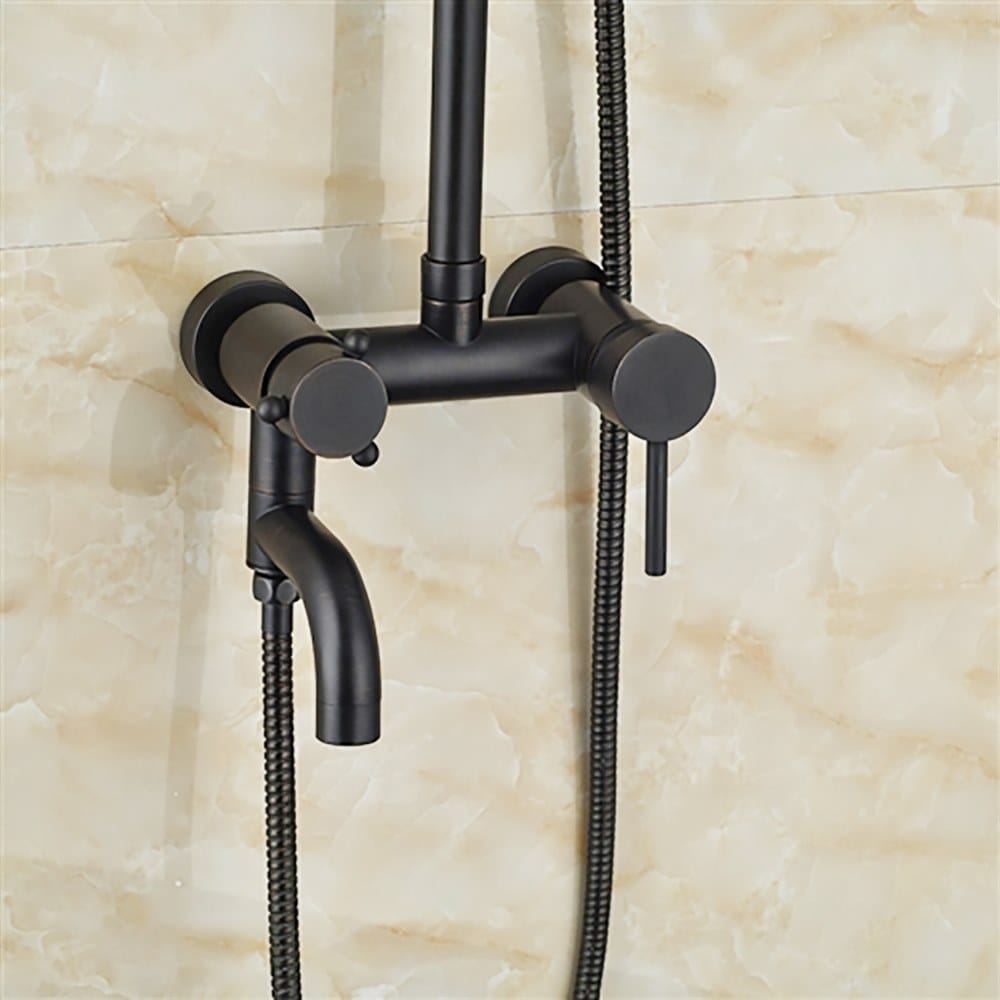 Латунная настенная душевая колонна с ручным душем Fontana Showers FS-7605R ARCH-00116331 - Вид №2
