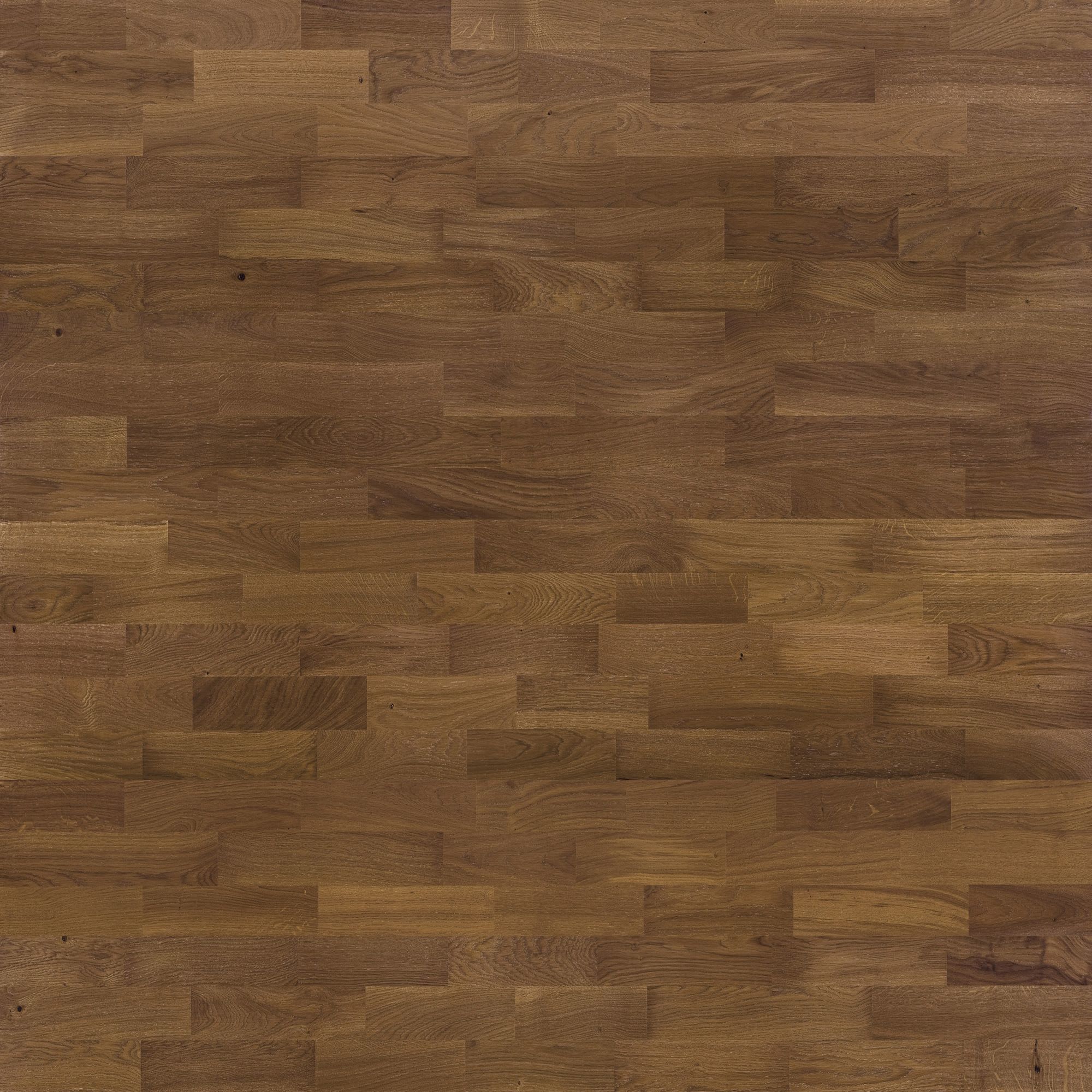 15290346 Паркетная доска трёхполосная «Дуб Стандарт Волна ВК» лак 1.58 м² Santreyd 