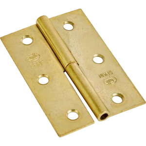 Петля мебельная карточная съёмная левая Amig 540 60x40 мм сталь цвет золото