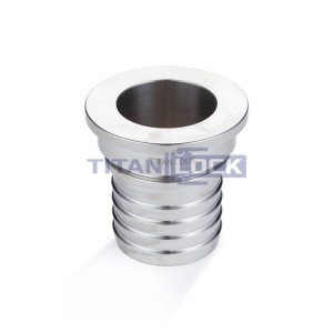 Конический штуцер под рукав SMS 1/4" нерж. 316 TL1/4CONSS-S TITAN LOCK