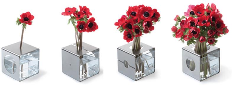 KONSTANTIN SLAWINSKI Ваза из нержавеющей стали и стекла sun-id-1390424 - Вид №1