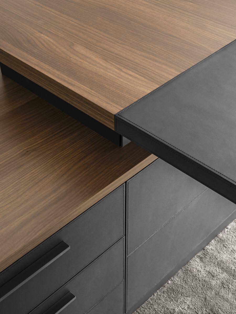 Деревянный направленный угловой стол i 4 Mariani Inca ARCH-00137368 - Вид №15