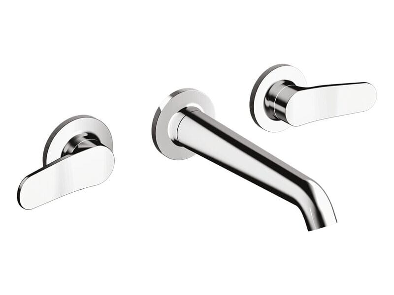 Настенный смеситель для раковины с 3 отверстиями CRISTINA Rubinetterie бочка ARCH-00131569