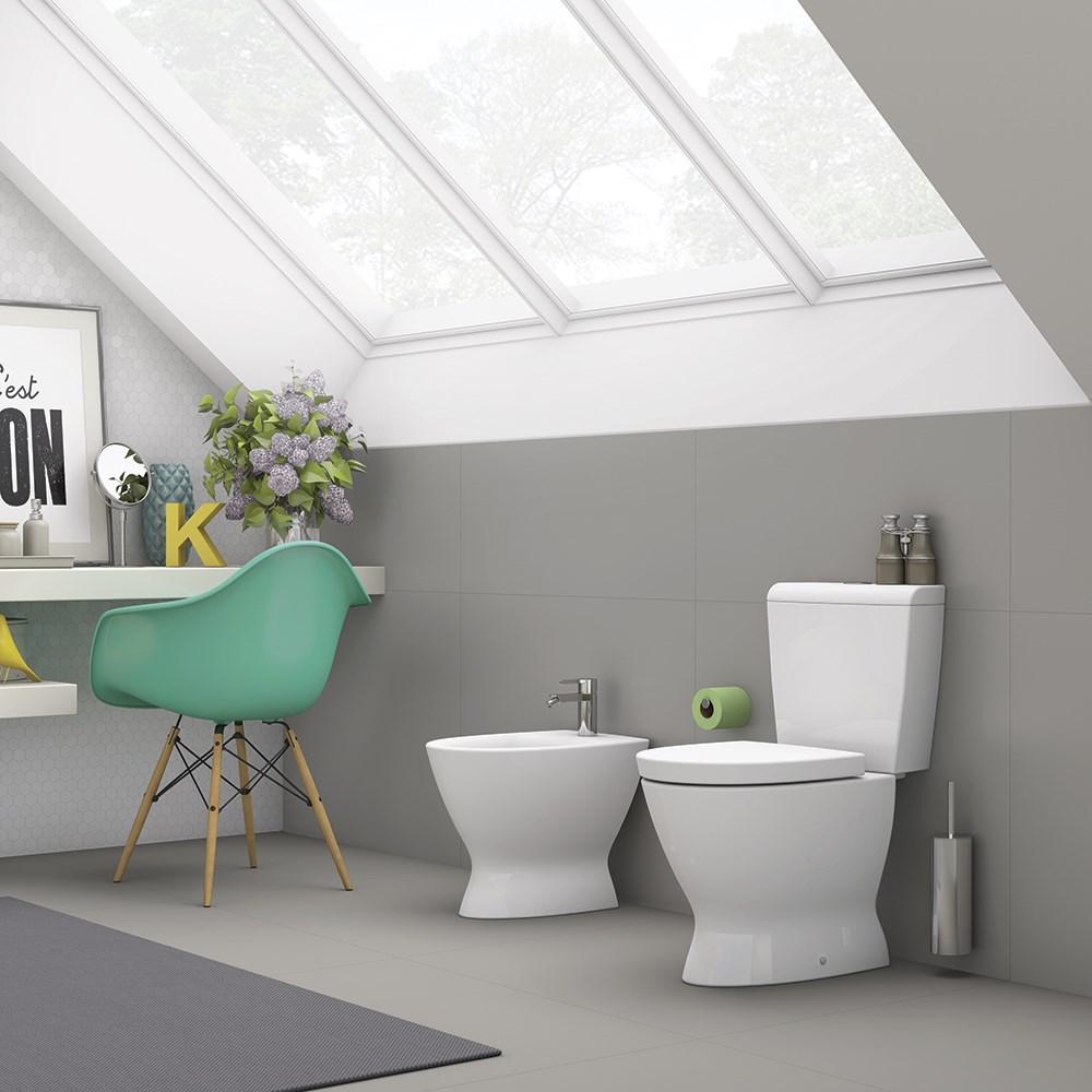 Биде приставное 55 Sanitana KAPA S10077634900000 ( KPBD1E )  - Вид №2