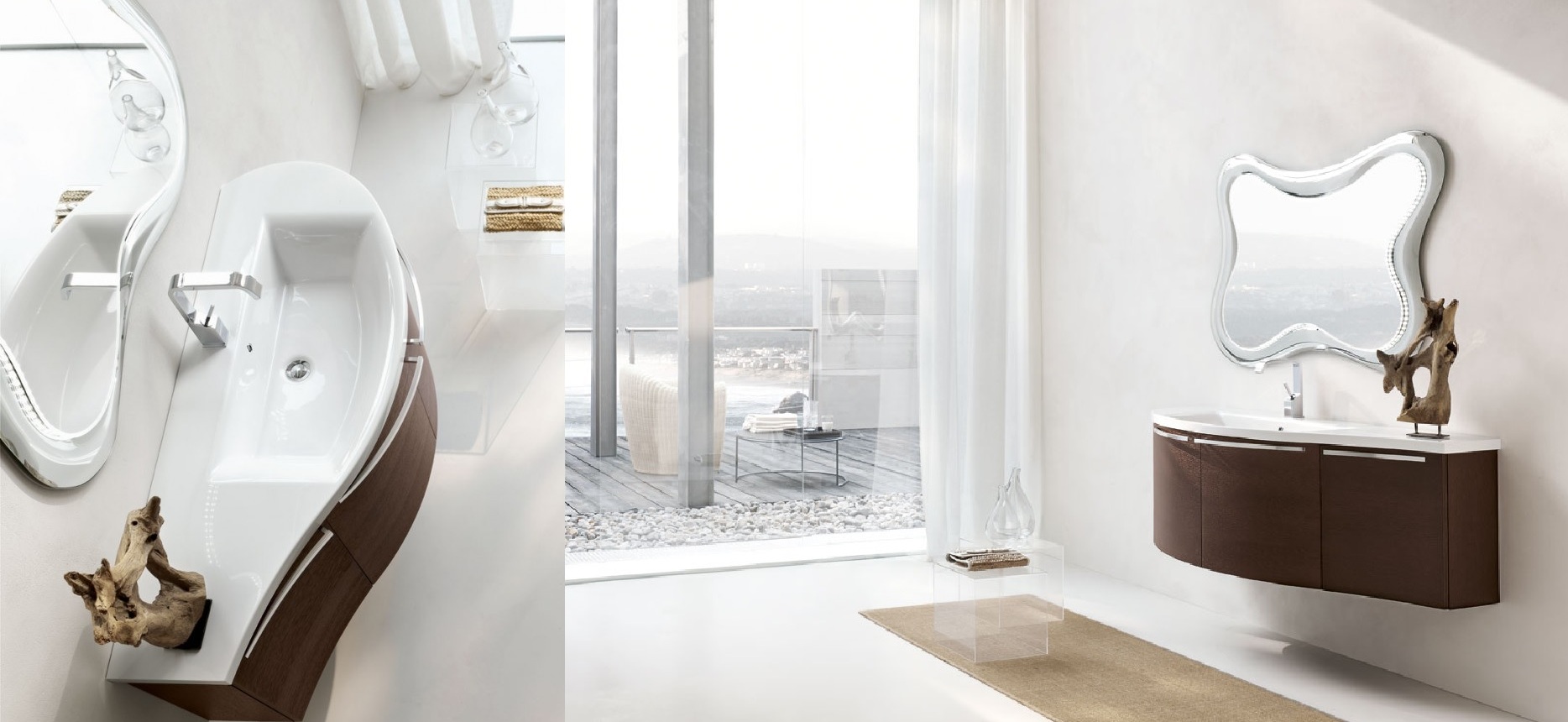 Комплект мебели для ванной комнаты Sky 19 Arbi Sky Legno Collection SKY19 - Вид №1