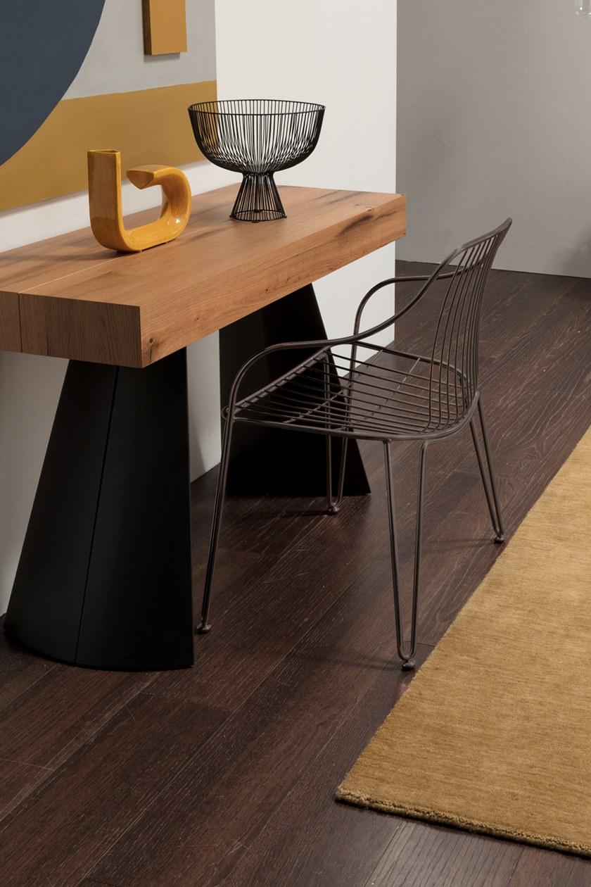 Ozzio Italia Металлический стул с подлокотниками  S020  - Вид №7