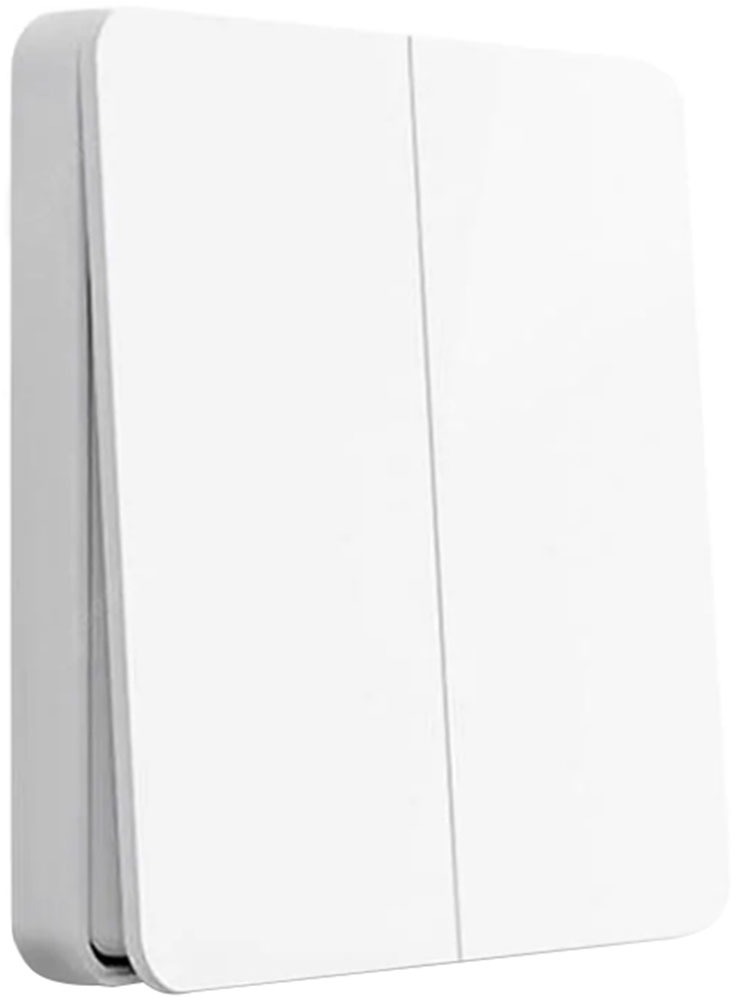 90489132 Выключатель встраиваемый YLKG13YL 2 клавиши цвет белый Smart Switch STLM-0248845 YEELIGHT