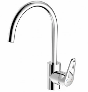 Смеситель для кухни с высоким Р-изливом DROP-D F748162C-2 bravat