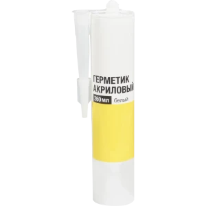 Герметик акриловый белый, 260 мл 12526309 STLM-2155546