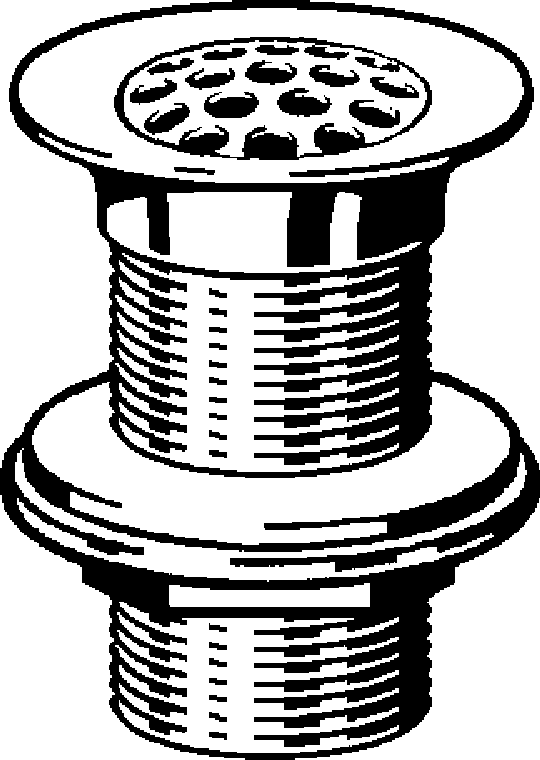 Канализационная арматура  Сифоны для умывальников и биде  Универсальные и донные клапаны VIEGA 112 936 Модель 5216.1 Santreyd  - Вид №1