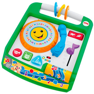 FBM60 Mattel Fisher-Price Фишер Прайс "Смейся и учись" Музыкальная панель Ученого Щенка FISHER-PRICE (Mattel)