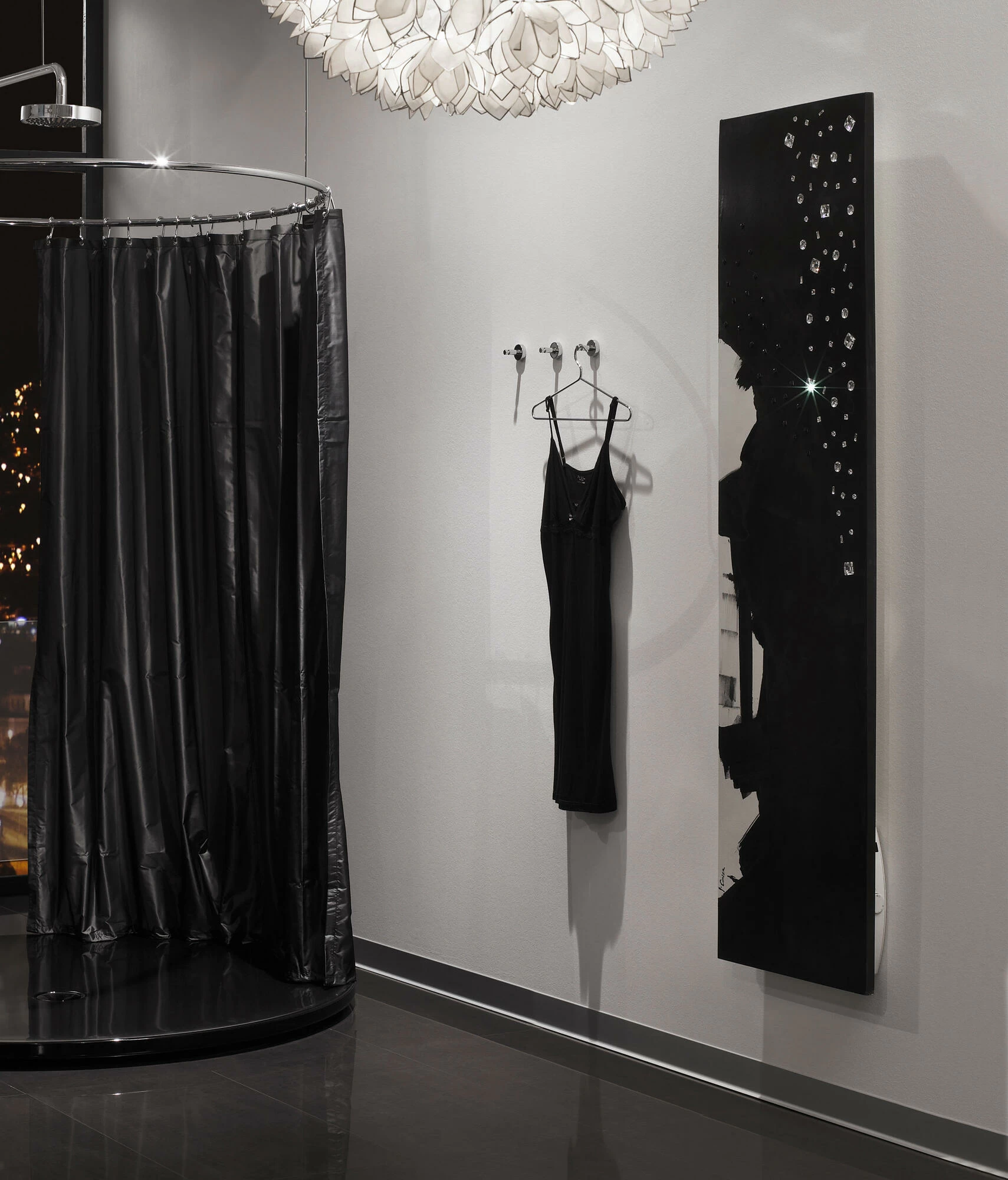 Электрический радиатор 220 x 60 cm Nuit étoilée Cinier  1400 Вт sun-id-1218005 - Вид №2