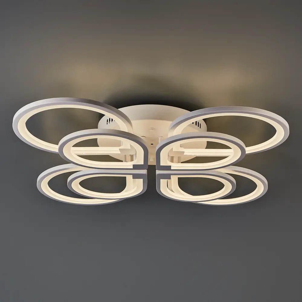 Люстра СЕМЬ ОГНЕЙ SF7099/8C-WT LED с регулируемым белым светом 84168093 STLM-0046690 - Вид №3