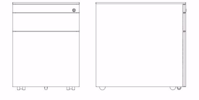 Dieffebi Офисный ящик из металла Personal storage sun-id-1402147 - Вид №6
