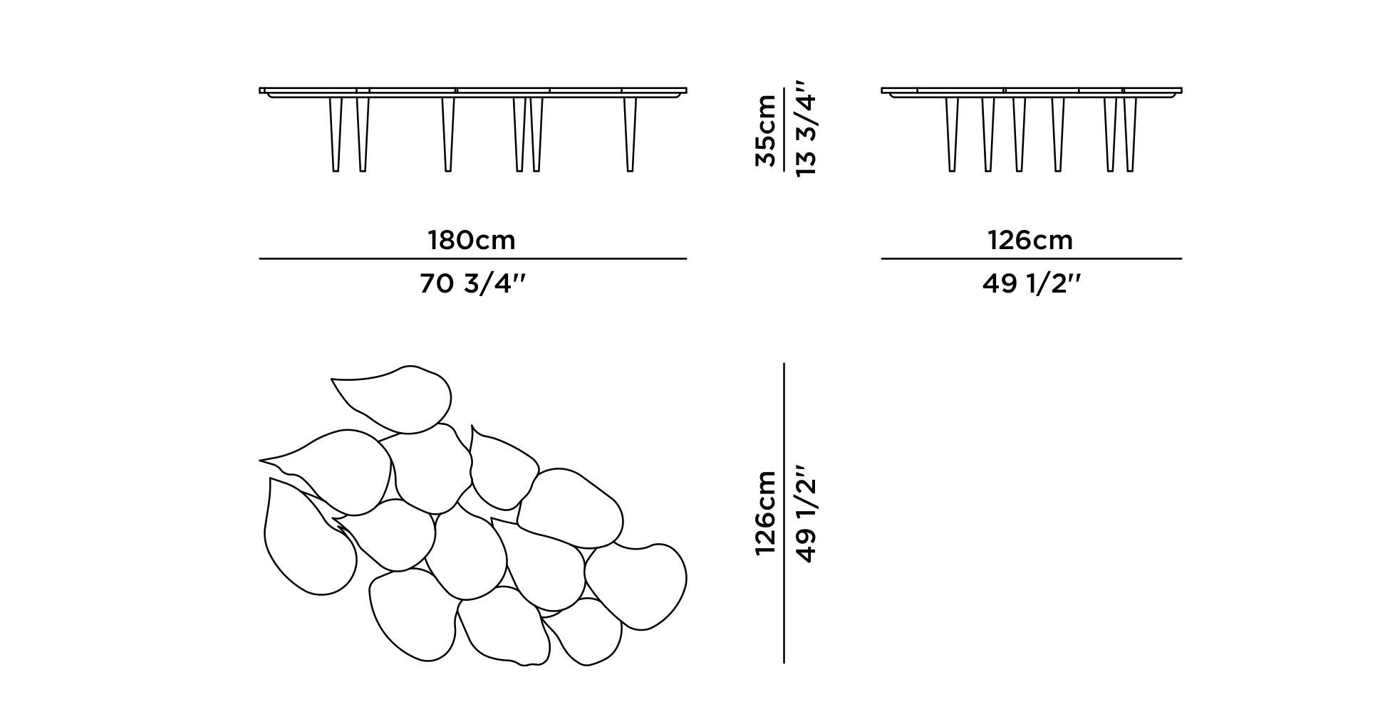 Calacatta мраморный низкий журнальный столик Greenapple Infinity ARCH-00037007 - Вид №7