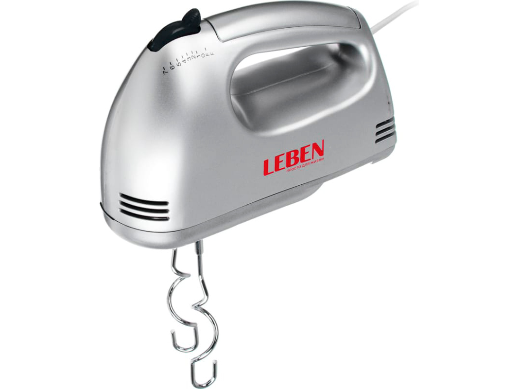 5069797 Миксер LEBEN 269-008 серебристый STDN-0100215 - Вид №1