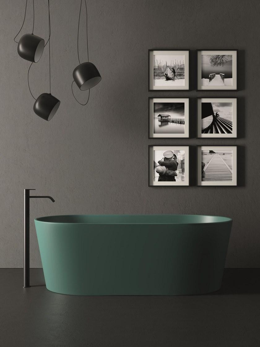 Nic Отдельностоящая овальная ванна из pietraluce® Vasche da bagno sun-id-1471455 - Вид №1