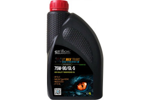 18835926 Трансмиссионное масло Max Trans SAE 75W-90 API GL5, 1 л 8809059409084 GT OIL
