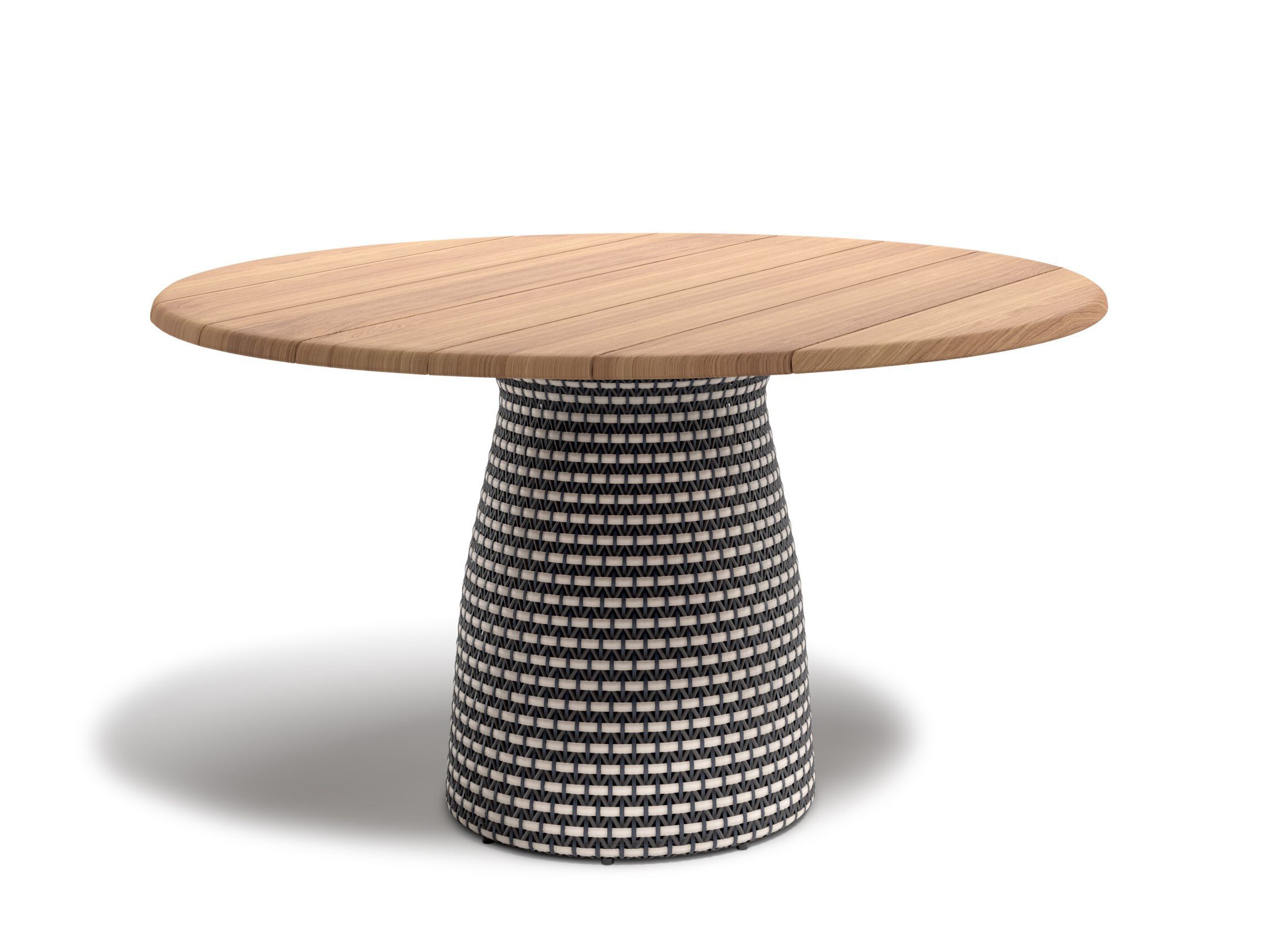 Круглый стол для сада из тикового дерева DEDON FLLAIR ARCH-00035845