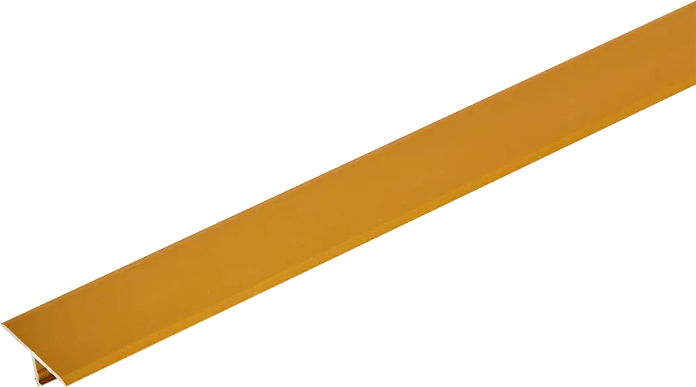 89133698 Порог Т-образный Floorexpert 26x900 мм, цвет золото STLM-0888941