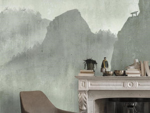 Восточные обои ПВХ бесплатно, ЭКО, моющиеся