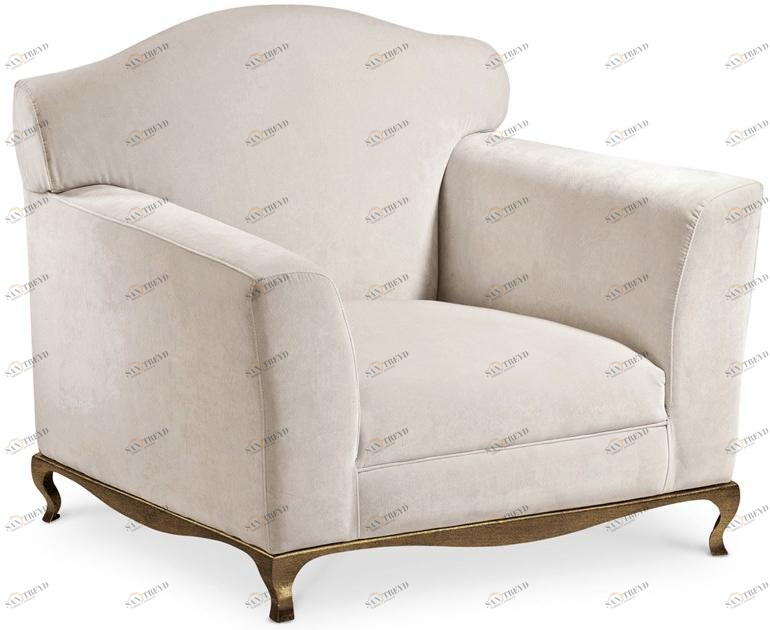 Cantori Бархатное кресло с подлокотниками Ghirigori sun-id-1389460