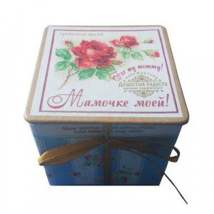 531140 Мыло в подарочной коробке "Мамочке моей" Душистыя Радости