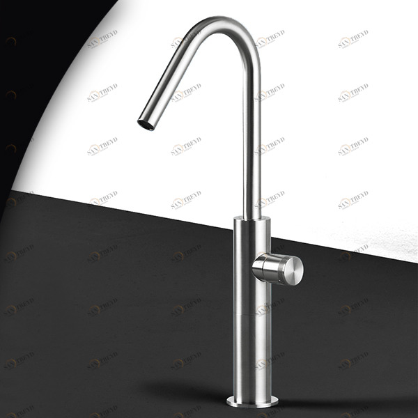 Смеситель для раковины HIRO HIR3S серебристый матовый Radomonte