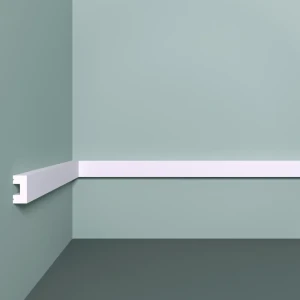 Молдинг потолочный полистирол ударопрочный Bello Deco M19 20-10 белый 10x20x2000 мм