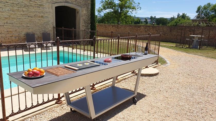 Aurehum Электрическая летняя кухня из dekton® sun-id-1368372 - Вид №4