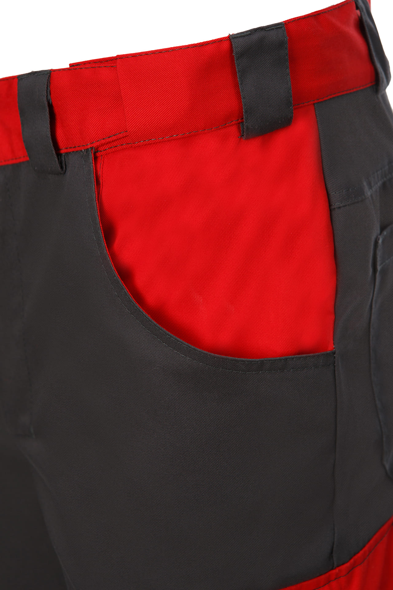 5044430 Костюм NEW графит красный STATUS  Летняя спецодежда  размер 48-50/170-176  - Вид №12